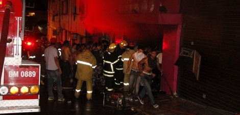 Incendio sta maria_Divulgação/Deivid DutraA Razºao_AgBR