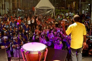 A conversa com as nações do primeiro ensaio pontual: Nação Porto Rico, Leão de Carpina e Estrela Dalva