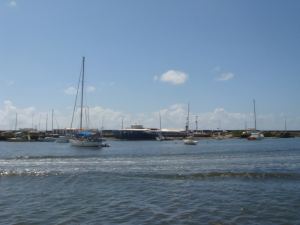 A Casa de Banho  vista da água - Foto: Hugo, capturada em seu sítio de mergulhador: www.