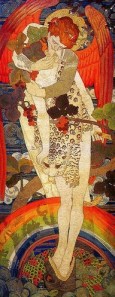 'Paixão', do simbolista austríaco Gustav Klimt, um dosmais proeminentes do Movimento de Sesessão de Viena (1862/1918)