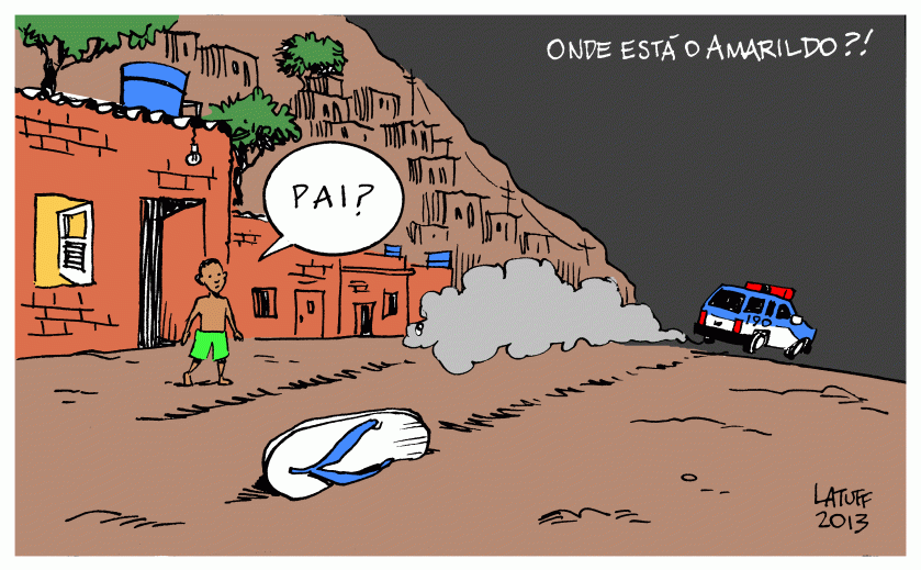 Latutt, sempre preciso - Charge capturada em www.latuffcartoons.wordpress