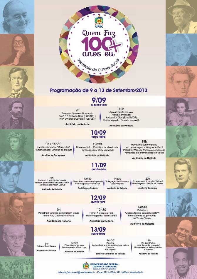 Programa Quem faz 100 anos ou mais