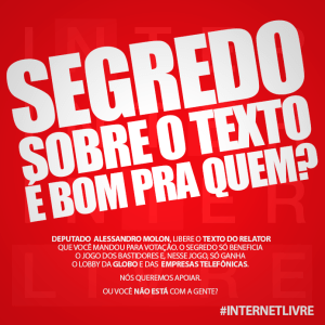 segredo sobre o txt do Marco Civil