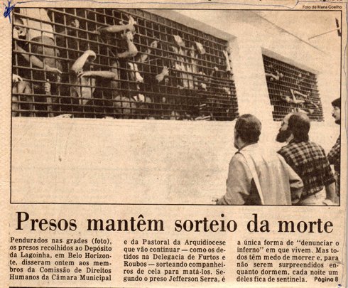 Uma das reportagens garantiu capa de o Globo, em 1985 - Com foto de Mana Coelho