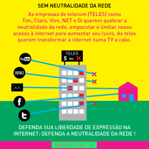 Marco civil e neutralidade na rede