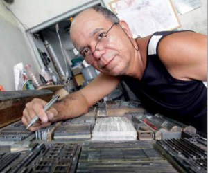 Sílvio: tipógrafo para sempre