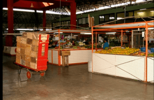 O Mercado Distrital de Santa Tereza era assim... - Foto capturada no FB do evento