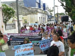 Em Queimadas, houve caminhada de protesto - Foto: FB/Cristovão Teixeira