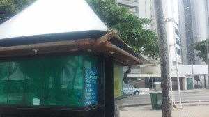 Quiosque cidadão na beira-mar de Boa Viagem - Foto: SE