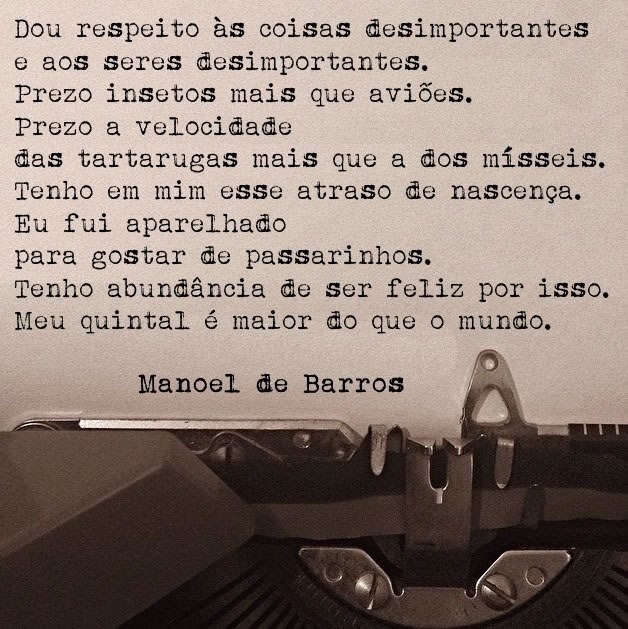 Manoel de Barros