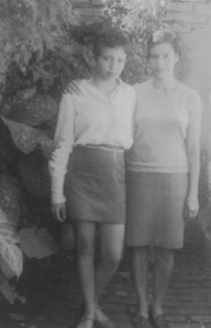 Mamãe e Euzinha, em 1970