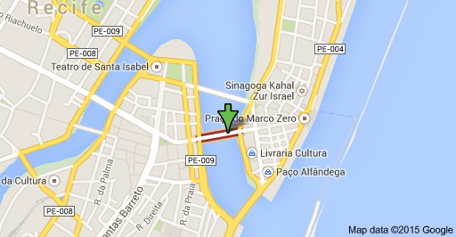 Mapa Recife Antigo