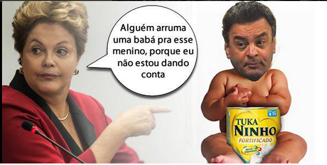 Dilma x aecim pirraça