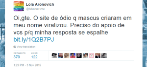 blo pedindo pra divulgar