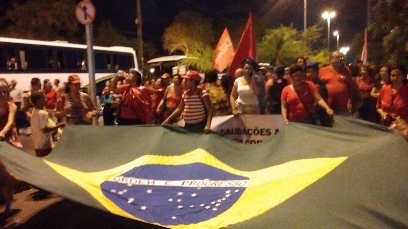 A bandeira é nossa, é do Brasil que se orgulha - Fotos: SEsteliam