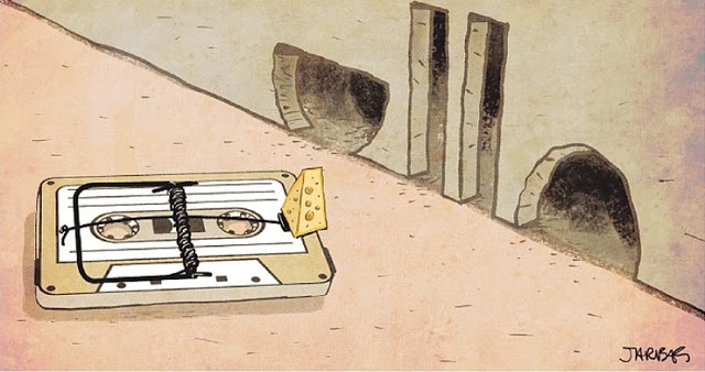 Charge original: Jarbas para o Diário de Pernambuco