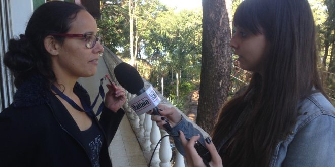 A repórter Verônica Pimenta é diretora do Sindicato dos Jornalistas - Foto: Kerison Lopes/SJPMG