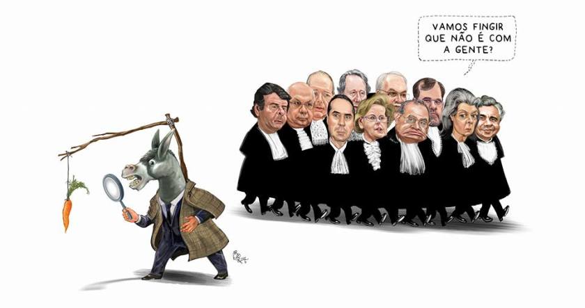A Lava Jato e o STF no traço genial do Aroeira