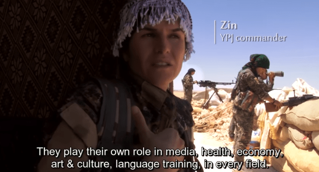 Zin, comandante YPJ