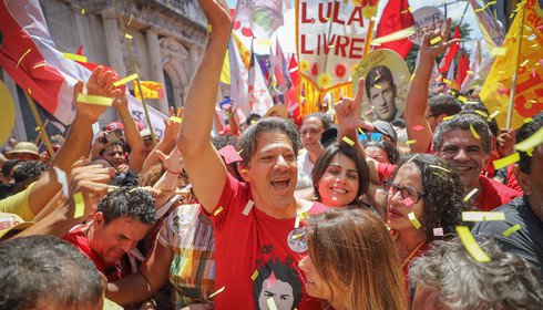Haddad e o povo - Ricardo Stuckert