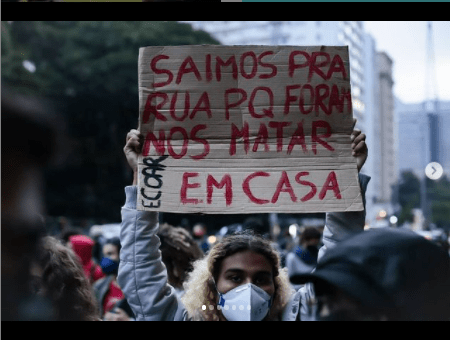 protesto Jacarezinho 2021 - Av Paulista - Mídia Ninja