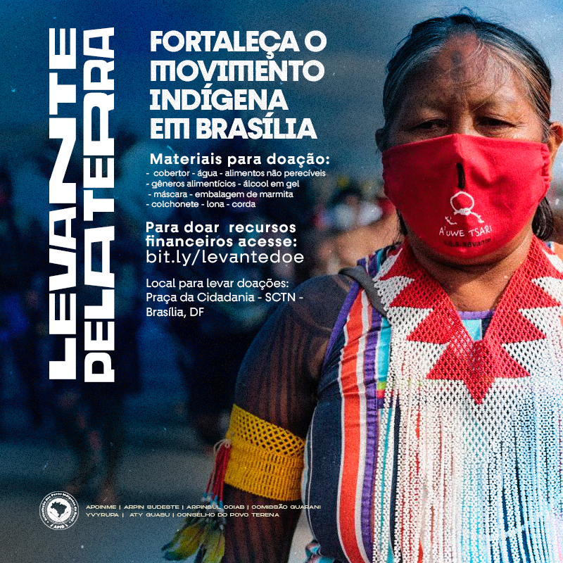 card doação indígena