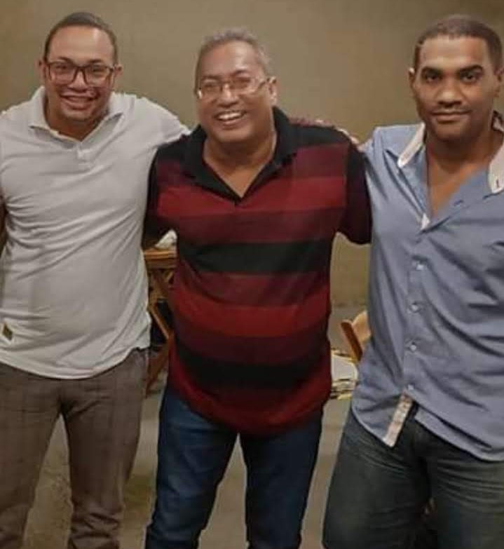 Liba e os filhos Erick e William