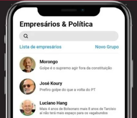 Grupo Empresários &amp; Política - Captura de tela 2022-08