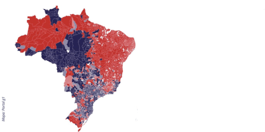 mapa resultados - Portal G1