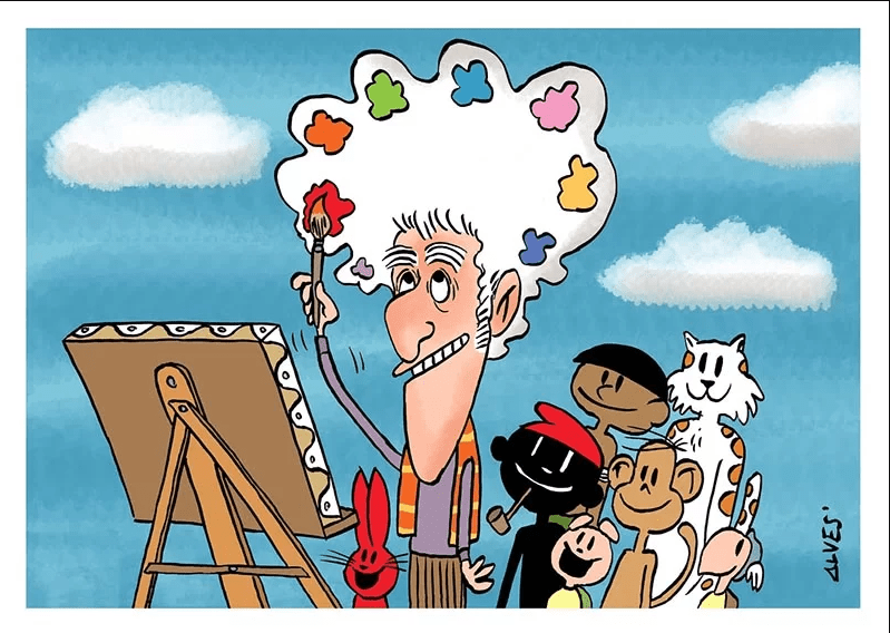 Ziraldo homenagem - Alves